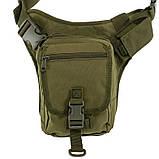 Сумка тактична на стегно Military Ranger ZK-9116 (25х15х12 см) 4,5 л, фото 3