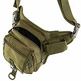 Сумка тактична на стегно Military Ranger ZK-9116 (25х15х12 см) 4,5 л, фото 5
