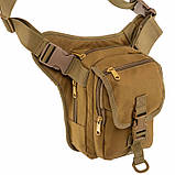 Сумка тактична на стегно Military Ranger ZK-9116 (25х15х12 см) 4,5 л, фото 8