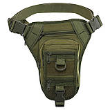 Сумка тактична на стегно SILVER KNIGHT TY-5716 (27х23х7 см) 4 л, фото 4