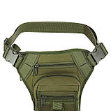 Сумка тактична на стегно SILVER KNIGHT TY-5716 (27х23х7 см) 4 л, фото 6
