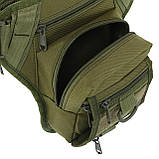 Сумка тактична на стегно SILVER KNIGHT TY-5716 (27х23х7 см) 4 л, фото 9