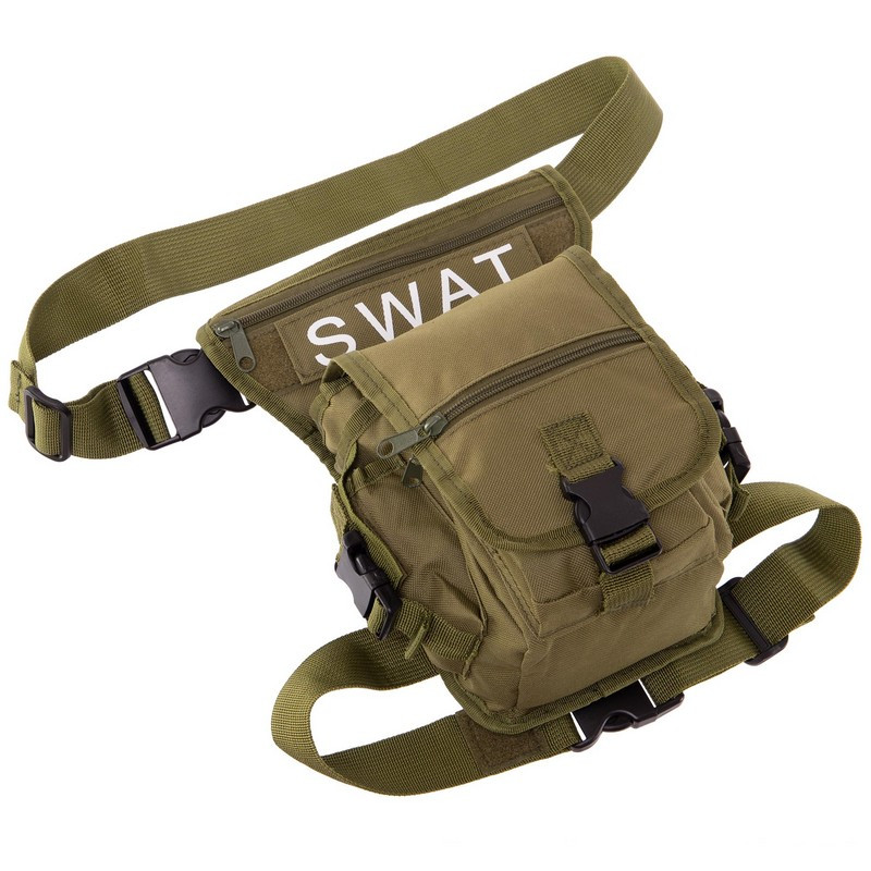 Сумка тактична на стегно та ногу SILVER KNIGHT SWAT TY-5717 (22х16х9 см) 3 л, фото 1