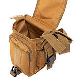 Сумка тактична на стегно та ногу SILVER KNIGHT SWAT TY-5717 (22х16х9 см) 3 л, фото 8