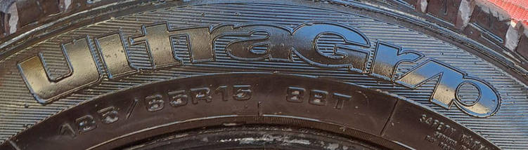Шини легкові бу Goodyear Ultra Grip 185/65R15 (зима) 2005 рік, фото 4