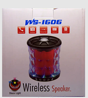 Колонка Speaker WS-1606 MINI Bluetooth (червона)