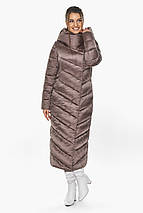 Жіноча зручна куртка колір сепія модель 51046 44 (XS), фото 6