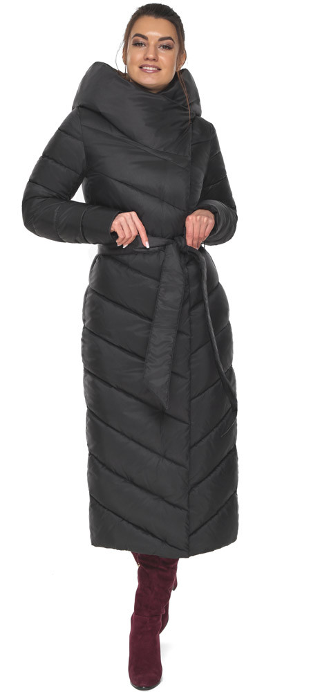 Брендова жіноча куртка кольору моріон модель 51046
