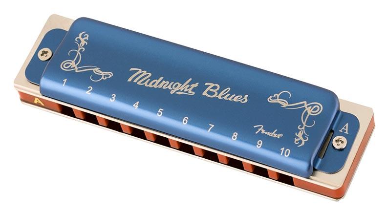 Губная гармошка FENDER HARMONICA MIDNIGHT BLUES A - фото 3 - id-p1497275020