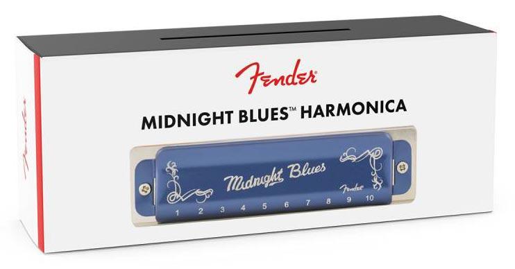 Губная гармошка FENDER HARMONICA MIDNIGHT BLUES A - фото 5 - id-p1497275020