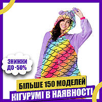 Пижама Кигуруми взрослая BearWear Панда Скитлс