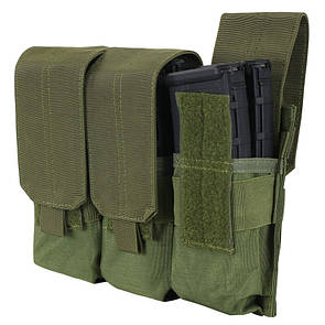 Підсумок для AR магазинів карабіну потрійний молле Condor Triple M4 Mag Pouch MA58 Олива (Olive)