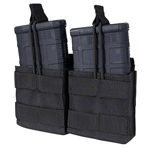 Підсумок для магазинів гвинтівки подвійний молле Condor Double AR10/M-14 Open Top Mag Pouch MA24 Чорний