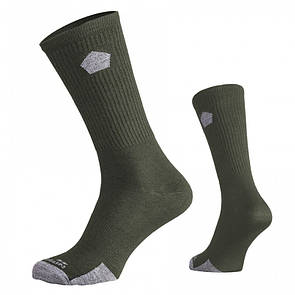 Антибактеріальні шкарпетки Pentagon Alpine Merino Light Socks EL14015 Large, Олива (Olive)