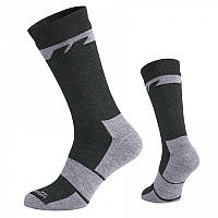 Антибактериальные зимние носки Pentagon Alpine Merino Heavy Socks EL14017 Small, Олива (Olive)