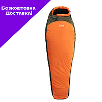 Трехсезонный туристический спальный мешок Tramp Boreal Long кокон правий orange 225/80-55 UTRS-061L