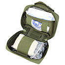 Підсумок відривний медичний аптечка молле Condor First Response Pouch 191028 Coyote Brown, фото 8