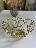 Фруктовниця «Золотий корал» 35х15 см
