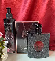 Набор Yves Saint Laurent Black Opium Духи 90 ml + Парфюмированный лосьон 200 ml