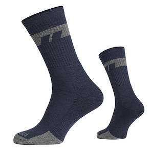 Антибактеріальні вовняні шкарпетки Pentagon ALPINE MERINO SOCKS MID EL14016 Small, Синій (Navy)