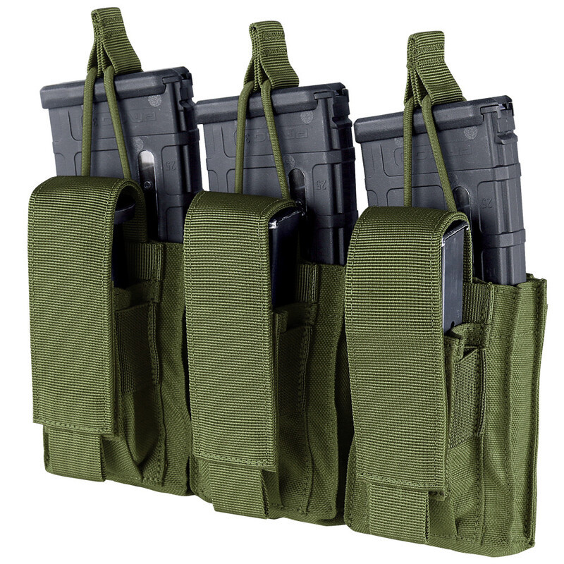 Підсумок для магазинів Condor TRIPLE KANGAROO MAG POUCH - GEN II 191233 Олива (Olive)