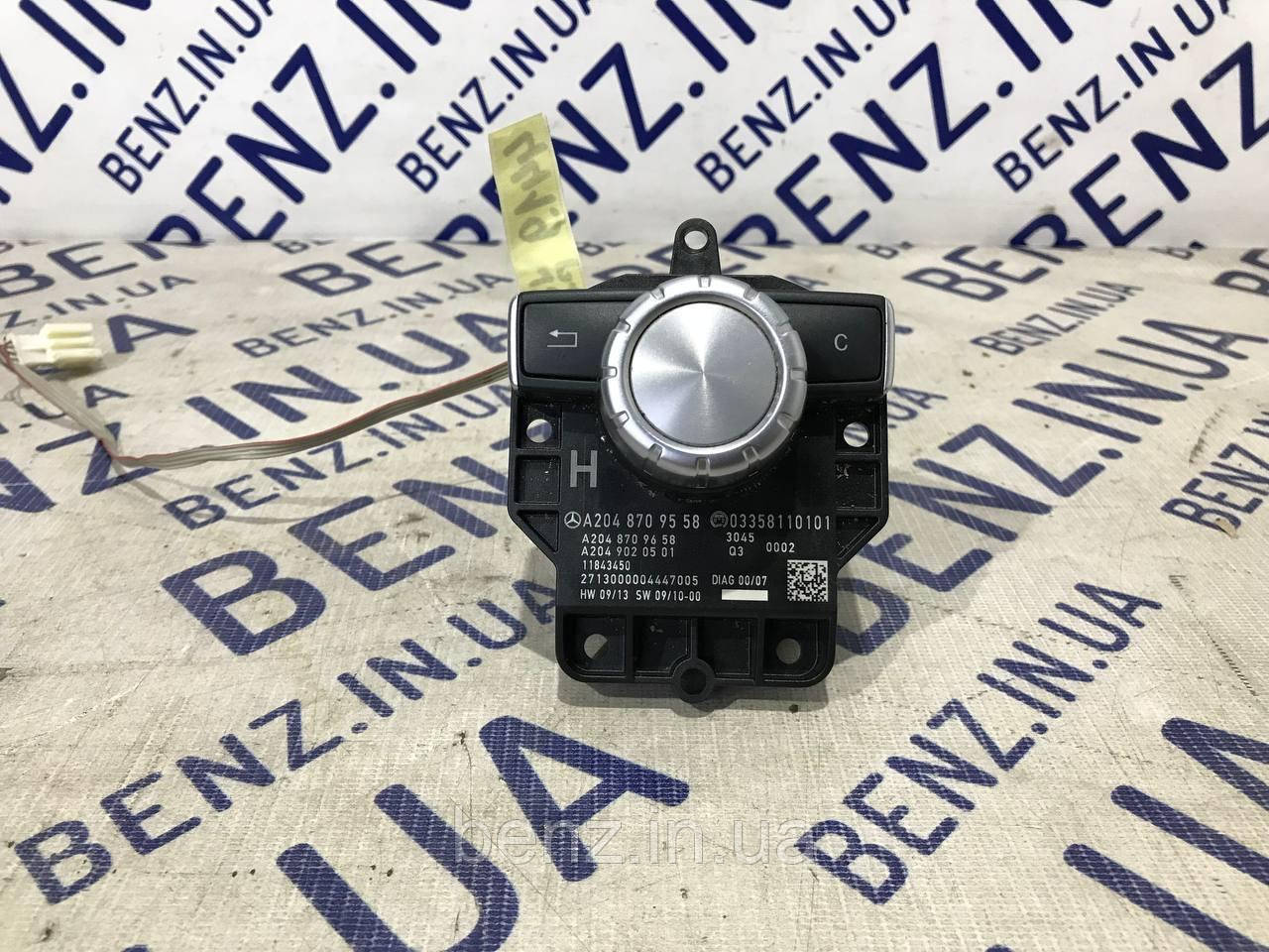 Джойстик керування системою мультимедіа Mercedes W204, W212, C207 A2048709558
