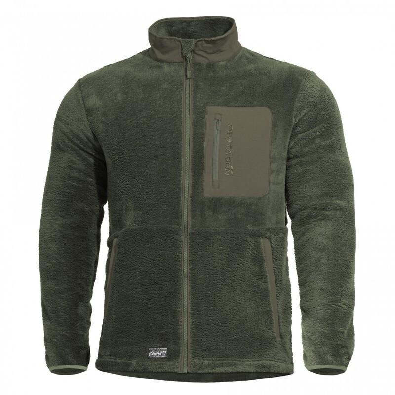 Светр Pentagon Grizzly Full Zip Sweater K09030 Large, Camo Green (Олива)
