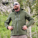 Хардшел дощовик Condor Aegis Hardshell Jacket 101083 Small, Чорний, фото 5