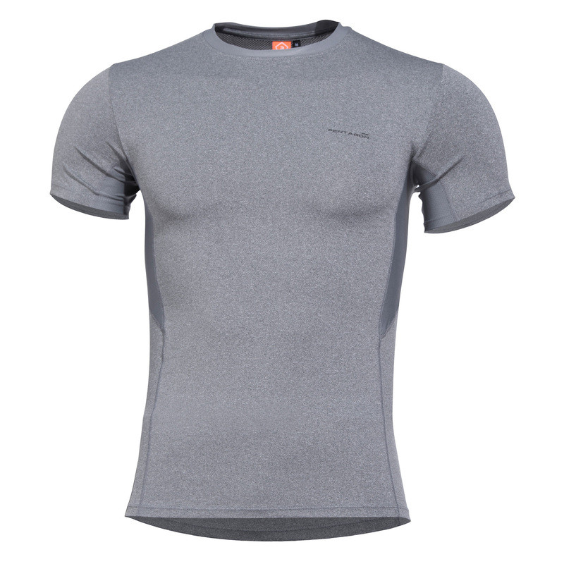 Термофутболка Pentagon APOLLO TAC-FRESH K09010 Large, Wolf-Grey (Сірий), фото 1