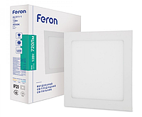Встраиваемый светодиодный светильник Feron AL511-1 12w квадрат