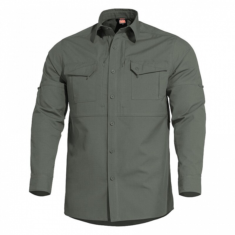 Тактична сорочка Pentagon Plato Shirt K02019 Small, Camo Green (Олива)
