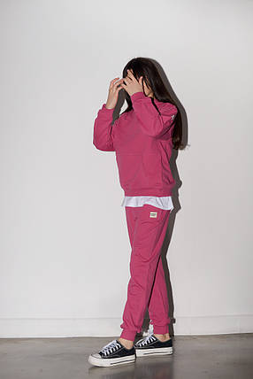 Спортивний костюм для дівчинки Hart малиновий, фото 2