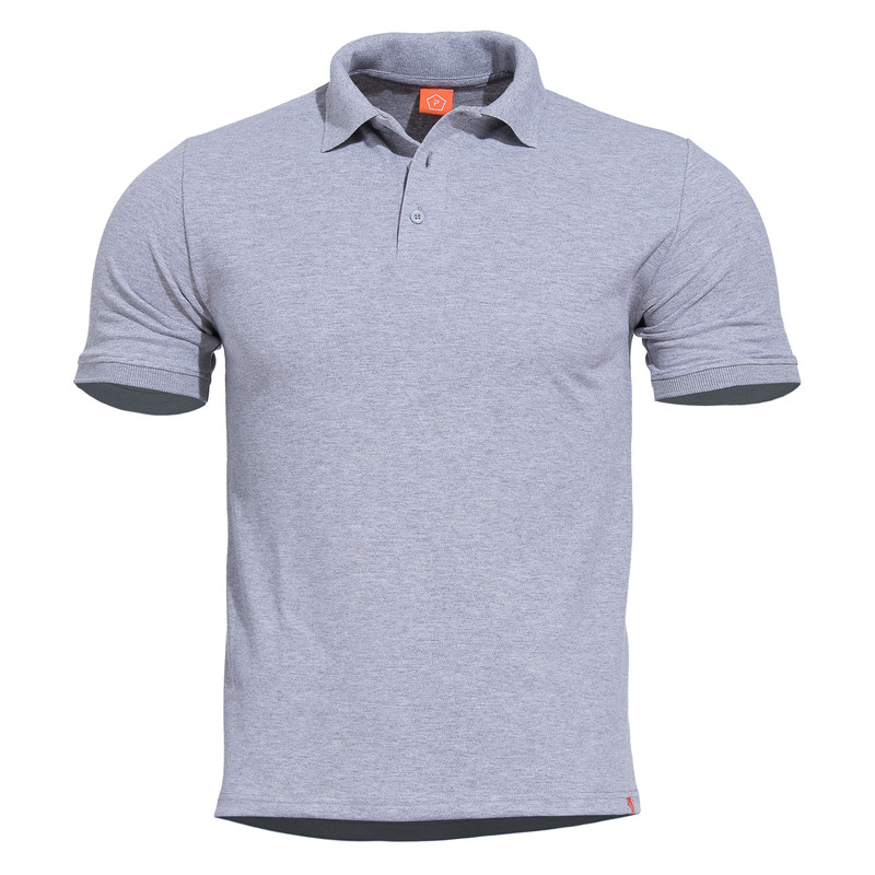 Антибактеріальне поло Pentagon SIERRA POLO T-SHIRT K09015 Large, Melange (Сірий)