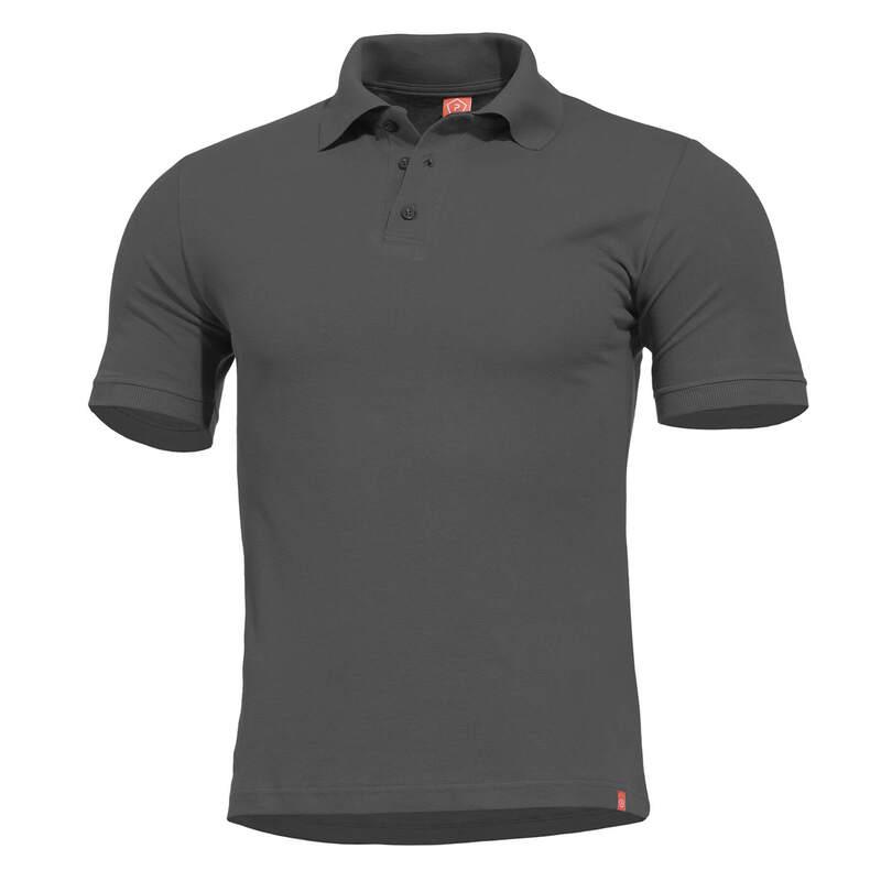 Антибактеріальне поло Pentagon SIERRA POLO T-SHIRT K09015 Large, Wolf-Grey (Сірий)