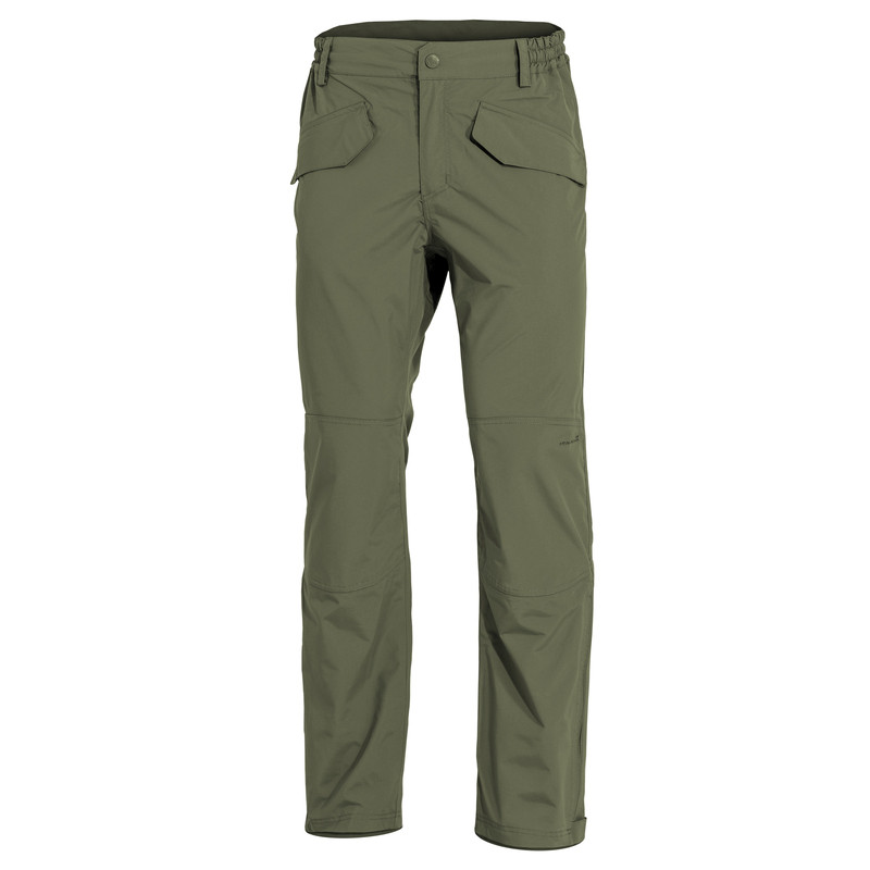 Дощові мембранні штани Pentagon YDOR RAIN PANTS K05037 Large Long, Camo Green (Олива)