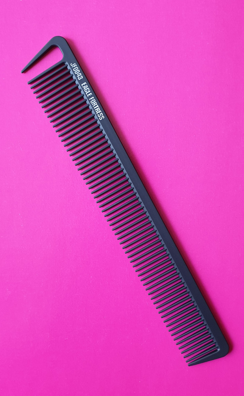 Расчёска для стрижки и укладки волос EAGLE FORTRESS TOURMALINE JF0043 IONIC ANTI-STATIC - фото 1 - id-p1945725429