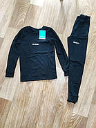 Жіночий комплект термобілизна +шкарпетки, чорний, зима/осінь, чорний колір, фото 5
