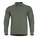 Тактичне поло на довгий рукав Pentagon ANIKETOS LONG POLO K09013 XX-Large, Чорний, фото 3
