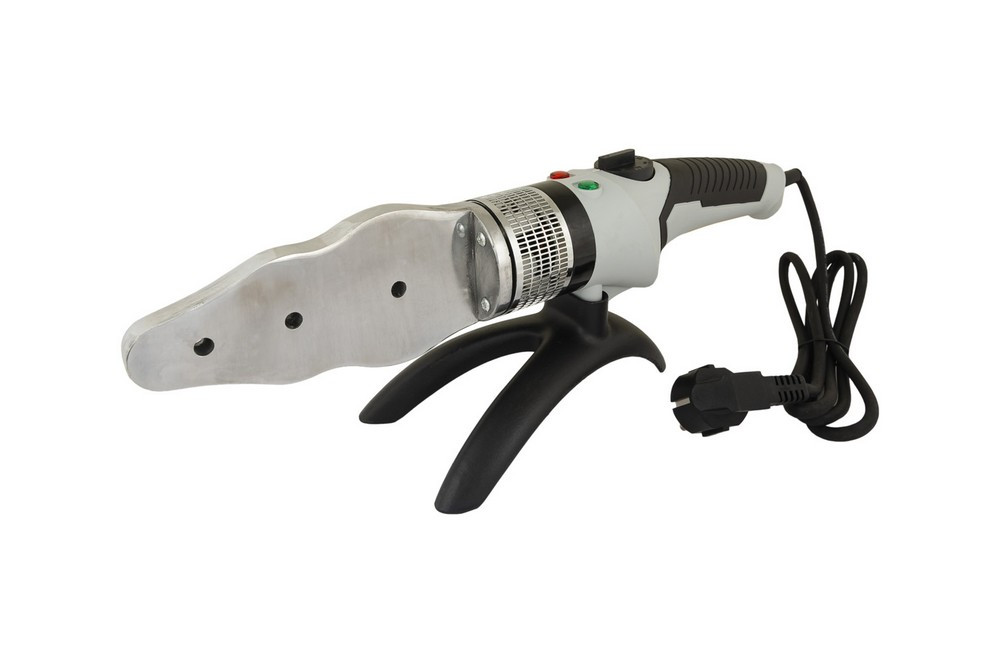 Паяльник для пластикових труб 20-63 мм 2450Вт/220V/50Hz 0-300°С IP44, LED-індикація, мет. кейс/акс