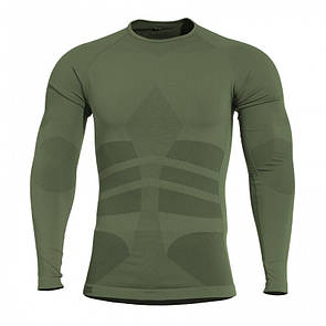 Антибактеріальна термобілизна Pentagon PLEXIS SHIRT K11009 Large/XXX-Large, Camo Green (Олива)