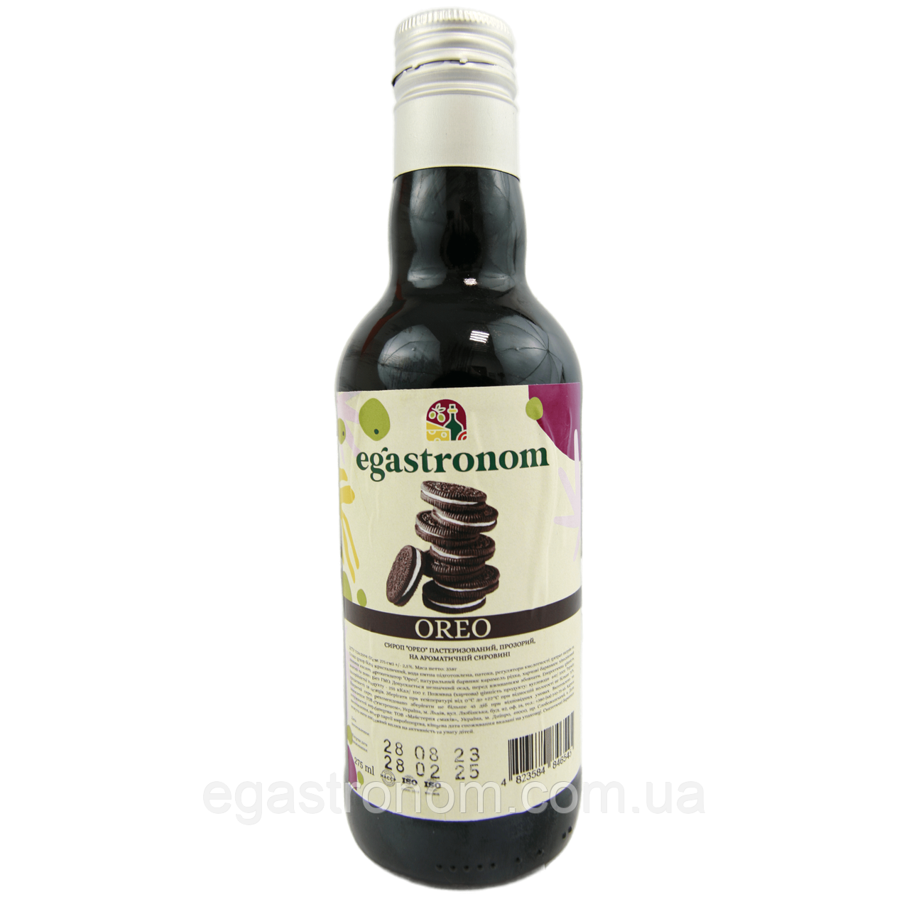 Сироп орео Єгастроном Egastronom oreo 275ml 16шт/ящ (Код: 00-00014995)