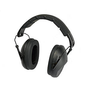 Пасивні стрілецькі навушники Tac Shield SPORT RIDGE Compact Pro Ear Muffs NRR 21 T8001 Чорний