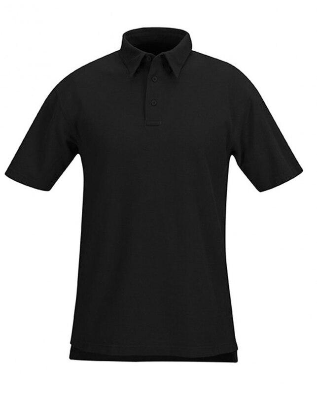 Бавовняне тактичне поло Propper 100% Cotton Short Sleeve Lightweight Polos F5323 Large, Чорний