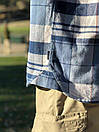 Тактична фланелева сорочка LA Police Gear Vanguard Mid Weight Flannel Medium, Outpost Blue, фото 5
