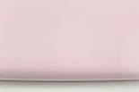 Лоскуток. Тканина для постільної білизни ранфорс блідо-рожевого кольору Туреччина 240 см No WH-18, 51*240 см, фото 4