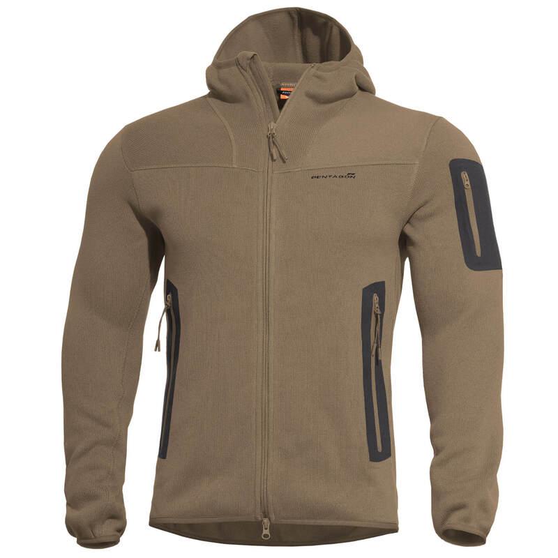 Polartec Флісова кофта Pentagon FALCON PRO SWEATER K08036 X-Large, Койот (Coyote)