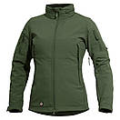 Тактичний мембранний жіночій софтшел Pentagon ARTAXES WOMAN K08011-W Small, RAL7013 (Олива), фото 6