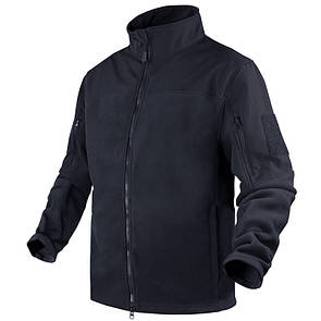 Тактичний флісова куртка Condor BRAVO FLEECE JACKET 101096 Large, Синій (Navy)