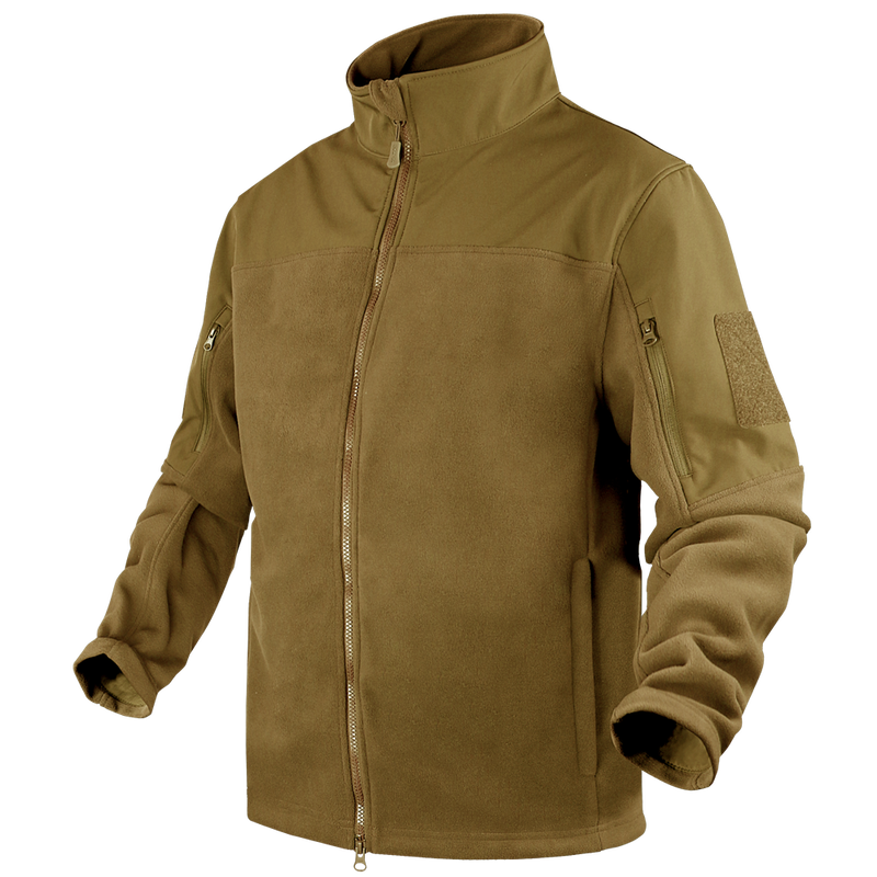 Тактичний флісова куртка Condor BRAVO FLEECE JACKET 101096 Large, Тан (Tan)