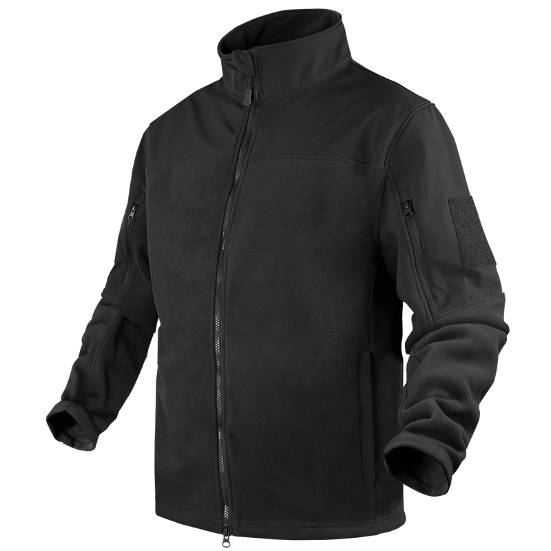 Тактичний флісова куртка Condor BRAVO FLEECE JACKET 101096 Small, Чорний